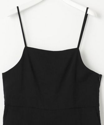 【ＣＬＡＳＳＹ．６月号掲載／洗える】リネンレーヨンストレッチ　サロペット（ＯＰＷＯＣＭ０４０４）