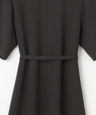 撥水加工／洗える】キューティクルストレッチツイル イレギュラーヘム