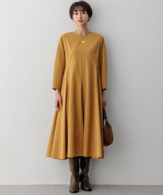 【定価約5.3万✨】ENFOLD タイプライターチュニックワンピース　シルク混 GOLDJAPAN 大きいサイズ レディース ワンピース チュニック 長袖