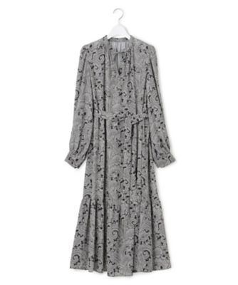 ★ちーママ★Rattiペイズリープリントティアードワンピース　size40 ☆ちーママ様専用☆Rattiペイズリープリントティアード