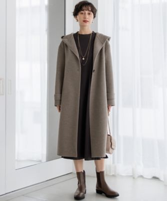 洗える／吊り干しOK】レーヨンストレッチ バックデザイン