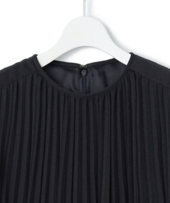 洗える】クリスタルアムンゼン プリーツワンピース