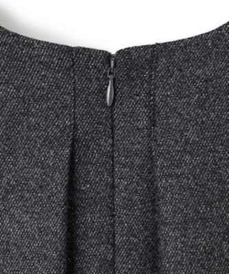 ラメミックスツイード Vネックワンピース（OPWOGW0517