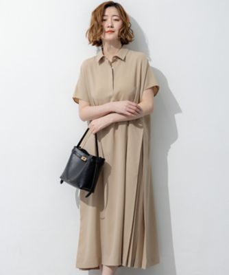 ＜23区 (Women)＞ドライ２ＷＡＹツイル　ワンピース（ＯＰＷＯＬＭ０５１９）