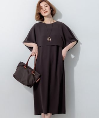 RUFFLE SLEEVES DRESS BD2521Bー3Eー39