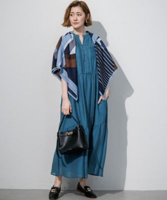 WEB＆一部店舗限定】シアーワッシャー レース ワンピース