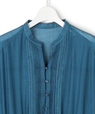 WEB＆一部店舗限定】シアーワッシャー レース ワンピース