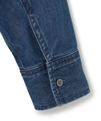 23区DENIM ライトダンガリー シャツワンピース 洗える】23区DENIM ライトダンガリー シャツ ワンピース / 23区