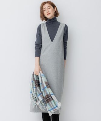 ＜23区 (Women)＞シルクネップツイード　ジャンパースカート（ＯＰＷＯＳＷ０５１０）