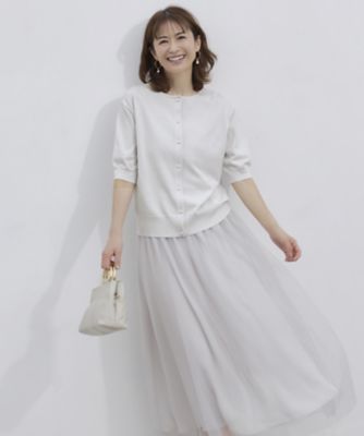 ＜自由区 L (Women/大きいサイズ)＞【ＷＥＢ限定・マルチウェイ・洗える】リバーシブルスカートセットアップ　ワンピース（ＯＰＷＲＣＡ０１５１）