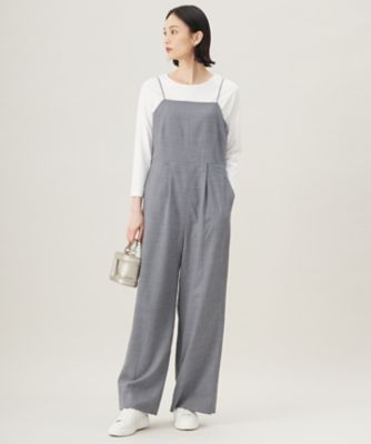 洗える】ウォッシャブルウールサキソニー コンビネゾン