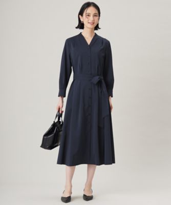 自由区　接触冷感ワンピース 接触冷感・UVカット・吸水速乾・洗える】ドライタッチファンク