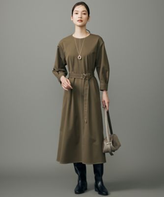 17号サイズまで展開】デニムライクツイル ワンピース