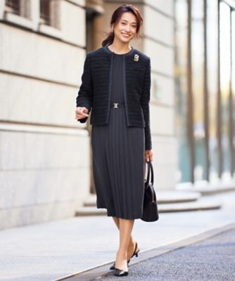 洗える】ライトサテン ワンピース（OPWRSW0412） | 自由区 L