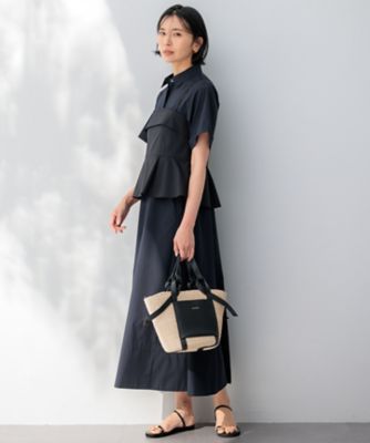 【ＣＬＡＳＳＹ．コラボ】ビスチェコンビ　シャツワンピース（ＯＰＷＳＣＭ０５１４）