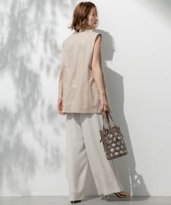 【一部店舗限定／吸水速乾／ＵＶカット／接触冷感／洗える】ストレッチジョーゼット　オールインワン（ＯＰＷＳＧＭ０８６４）
