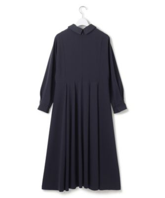 【未使用タグ付】ebure ダブルジョーゼット ベルトマークワンピース ダブルベルトミニワンピース[品番：MKSW0059679]｜EMODA（エモダ