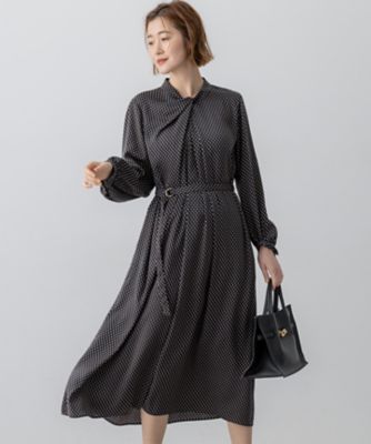 自由区　グラデーションペタルプリント ワンピース 自由区 ワンピース グラデーションペタルプリント : ZOZOTOWN