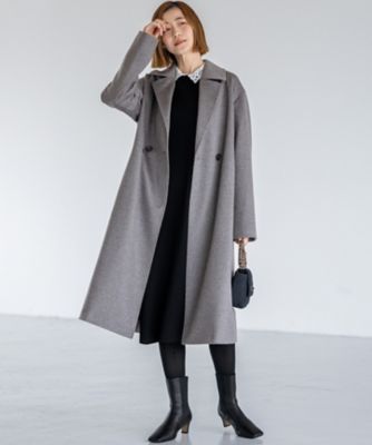 洗える／吊り干しOK】レーヨンストレッチ レース襟 ワンピース