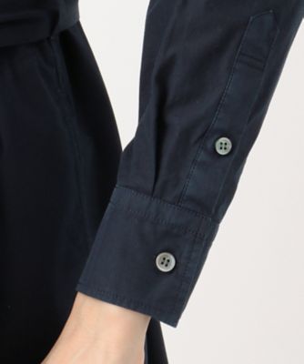 23区 CANCLINI 製品染めシャツワンピース　大きいサイズ 23区 CANCLINI 製品染めシャツワンピース大きいサイズ