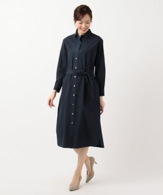 CANCLINI 製品染めシャツワンピース（検索番号H36 