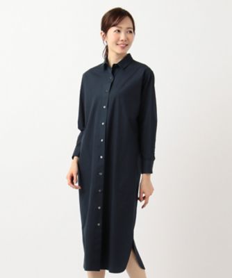 CANCLINI 製品染めシャツワンピース（検索番号H36