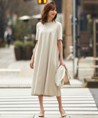 ジャージー Aライン ワンピース（OPWSNM0407） | 23区 S  