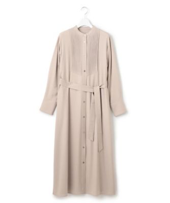 CLASSY．コラボ／洗える】ウールストレッチツイル ピンタック