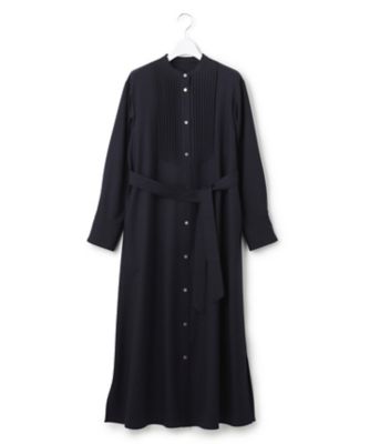 CLASSY．コラボ／洗える】ウールストレッチツイル ピンタック