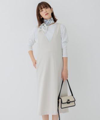 【洗える】ポリバレントポンチ ジャンパースカート 32サイズ 洗える】ポリバレントポンチ ジャンパースカート