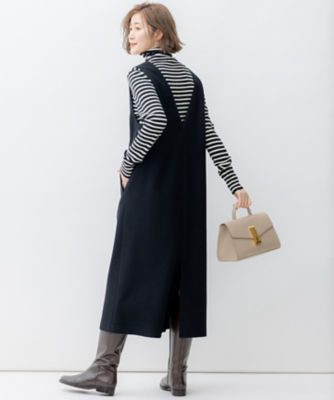 ウールミルドジャージー ジャンパースカート（OPWSSW0431