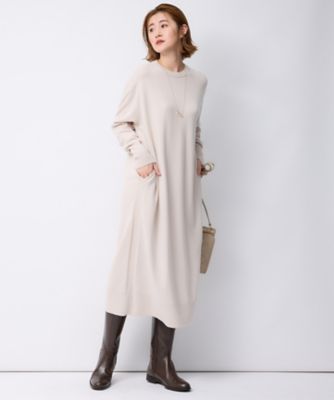 洗える】ウールカシミヤ ニットワンピース（OPWSSW0550