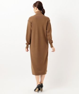 マガジン掲載 リブコンビスムースタートルネックワンピース 番号ｊ６８ ｏｐｗｗｂｗ０４０９ 三越伊勢丹オンラインストア 公式