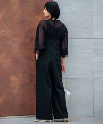 23区 ドライ2WAYストレッチサロペット 23区｜【洗える】ドライ2WAYストレッチ サロペット | Rakuten