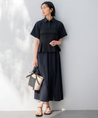 【ＣＬＡＳＳＹ．コラボ】ビスチェコンビ　シャツワンピース（ＯＰＷＷＣＭ０５１４）