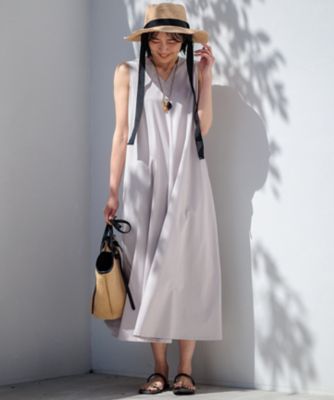 KLOKE ノースリーブワンピース　ホワイト XSサイズあり【Glossy/グロッシー】ノースリーブ/ バスト