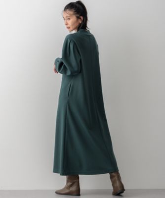 洗える】ウールミルドジャージー ワンピース（OPWWCW0430