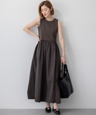 Oggi8月号掲載／洗える】ニットレイヤード ワンピース