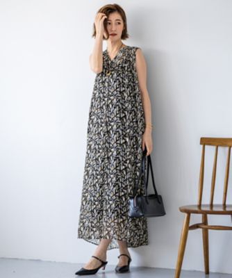 極美品✨23区　Ratti チェーンモチーフ ワンピース　インナードレス付き 極美品✨23区 Ratti チェーンモチーフ ワンピース インナー