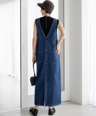 RED CARD TOKYO×23区】デニム サロペット ワンピース