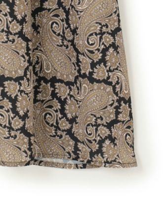 洗える】Ratti ヴィンテージペイズリープリント ワンピース