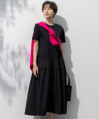 23区 L (Women/大きいサイズ)/ニジュウサンク エル 【撥水加工／汗シミ防止】ティアードデザイン　マルチワンピース（ＯＰＷＷＧＭ０５３８）
