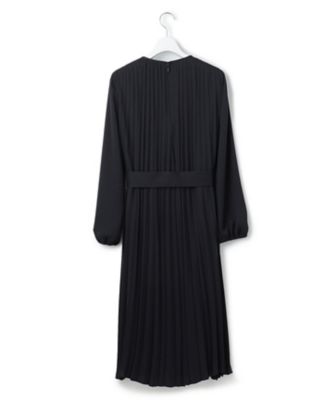 洗える】クリスタルアムンゼン プリーツワンピース