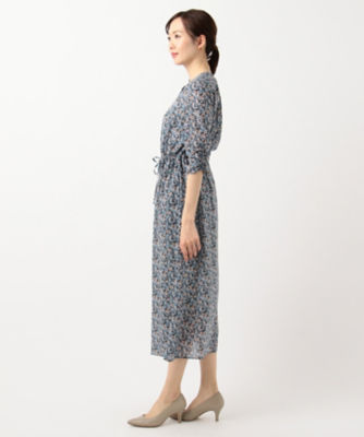 ＬＩＢＥＲＴＹ フラワープリントワンピース（検索番号Ｈ４２