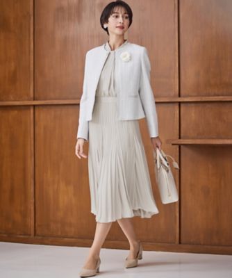 洗える】クリスタルアムンゼン ウエスト切り替え ワンピース