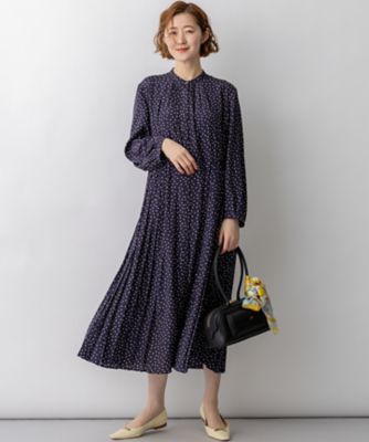 ランダムドットプリント ワンピース（OPWWLS0305） | 23区 L