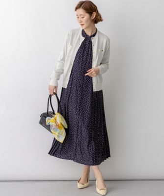 ランダムドットプリント ワンピース（OPWWLS0305） | 23区 L