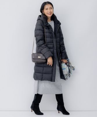 洗える】ウールカシミヤ ニットワンピース