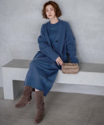 洗える】ウールカシミヤ ニットワンピース（OPWWSW0550