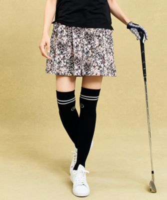 23区GOLF/ニジュウサンクゴルフ 【WOMEN】【接触冷感/撥水/UVカット】フラワーショートパンツ 一気に華やかになるヘルシーな総柄(PHVLGM0408)